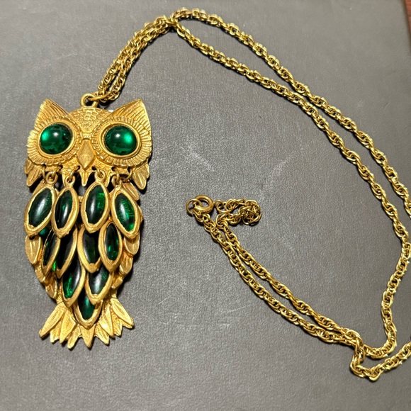 Jewelry - BEAUTIFUL OWL PENDANT NECKLACE